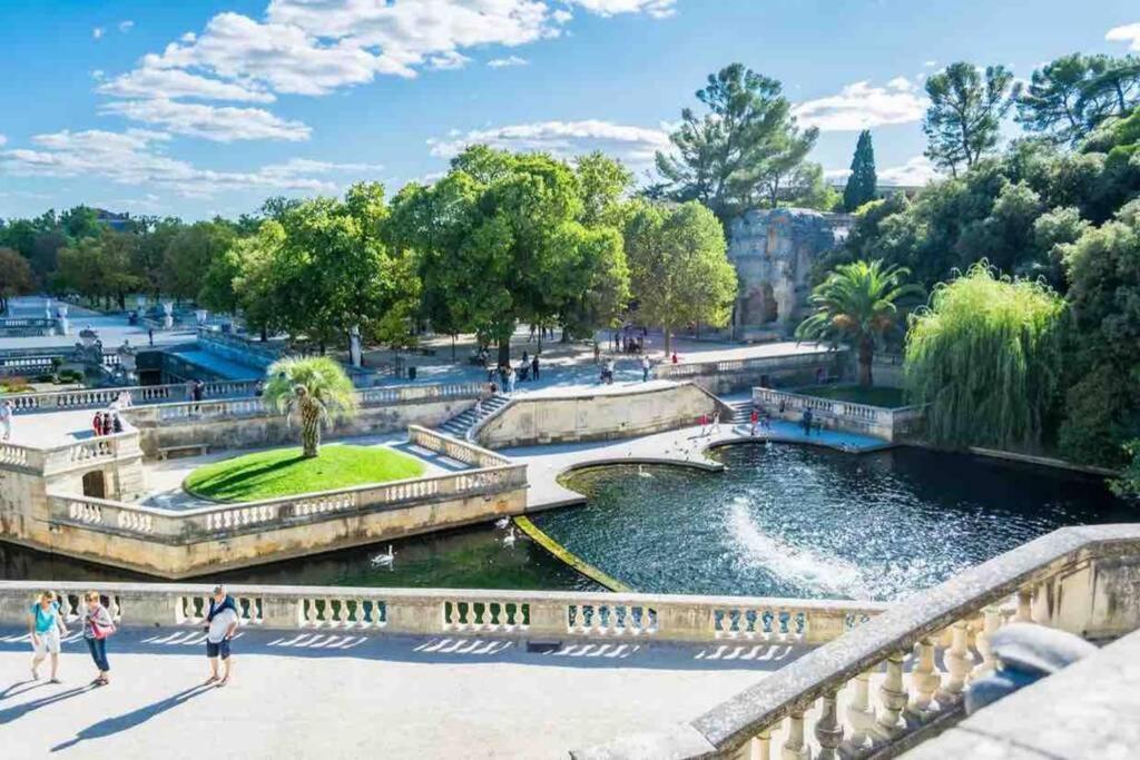 Le Jad Joli F2 Proche Gare, Arenes Avec Terrasse Privee Apartment Nimes Exterior photo